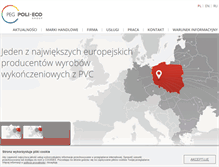 Tablet Screenshot of poli-eco.pl